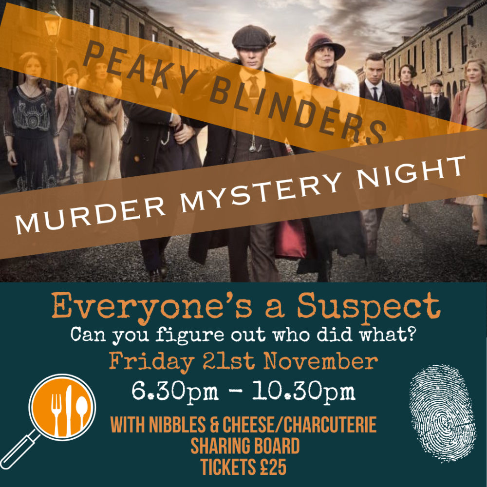 Peaky Blinder's Murder Mystery Night